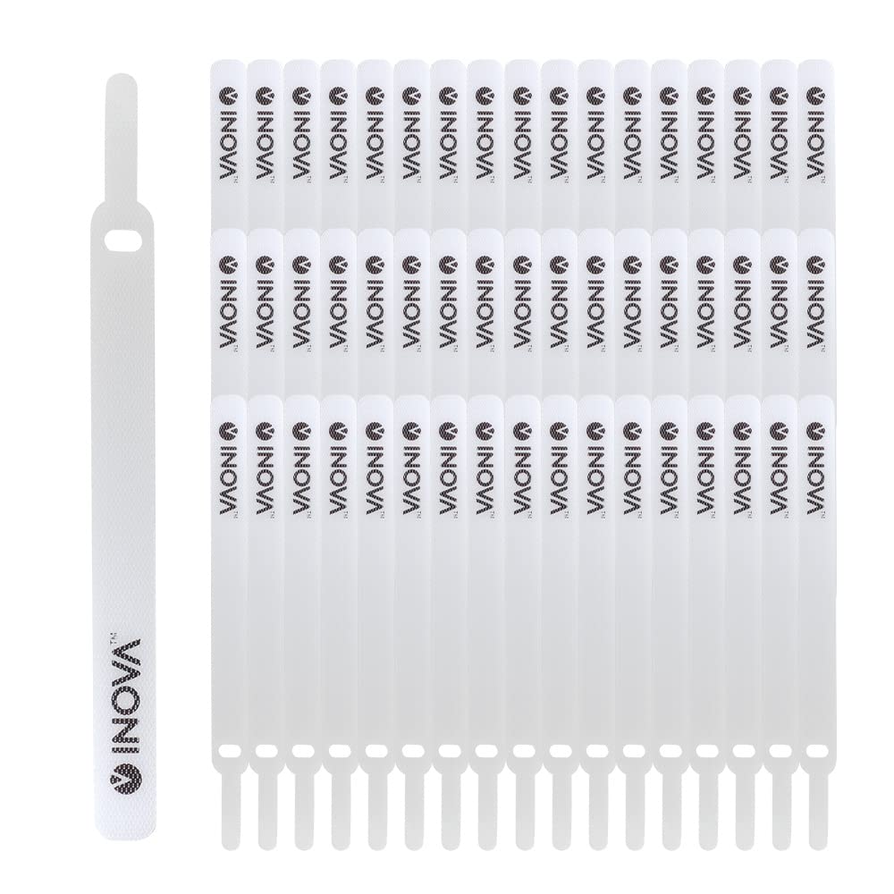 INOVA Cable Band Velcro Cable Binding Band x Wiring Cord Cable Bundle Band 3R SYSTEMS Set of 50 Black INOVA 14.5 1.2cm (White) білий
INOVA Cable Band Velcro Cable Binding Band x Wiring Cord Cable Bundle Band 3R SYSTEMS Set of 50 Black INOVA 14.5 1.2cm (White) білий