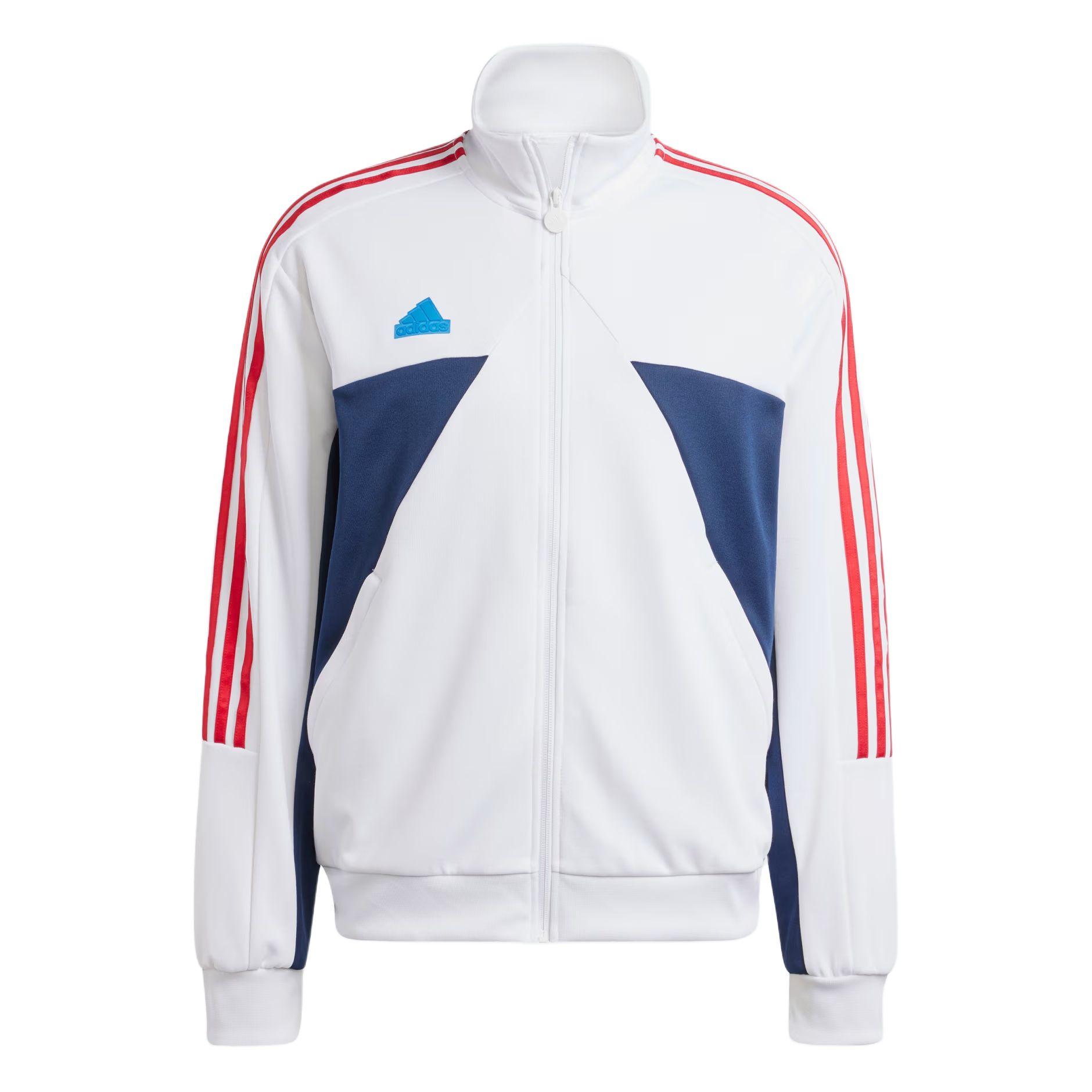 Adidas Tiro Nations Pack Comfortable Stylish Simple Jacket Men Jacket White Academy-Red Pure-Blue IY2064 L
Adidas Tiro Nations Pack Comfortable Stylish Simple Jacket Men Jacket White Academy-Red Pure-Blue IY2064 L
