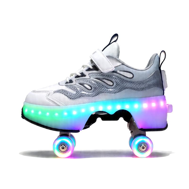 Ladies and Children Can Light Up Their Sports Roller Skates, Which Can Be Connected To Bluetooth To Play Music. Sports Shoes 40 сірий
Ladies and Children Can Light Up Their Sports Roller Skates, Which Can Be Connected To Bluetooth To Play Music. Sports Shoes 40 сірий