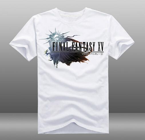 Anime Unisexs Casual Game Final Fantasy XV FF15 White 100 Cotton Short Sleeve ONeck Tshirt Tops Tees Shirts 3 Styles S
Anime Unisexs Casual Game Final Fantasy XV FF15 White 100 Cotton Short Sleeve ONeck Tshirt Tops Tees Shirts 3 Styles S