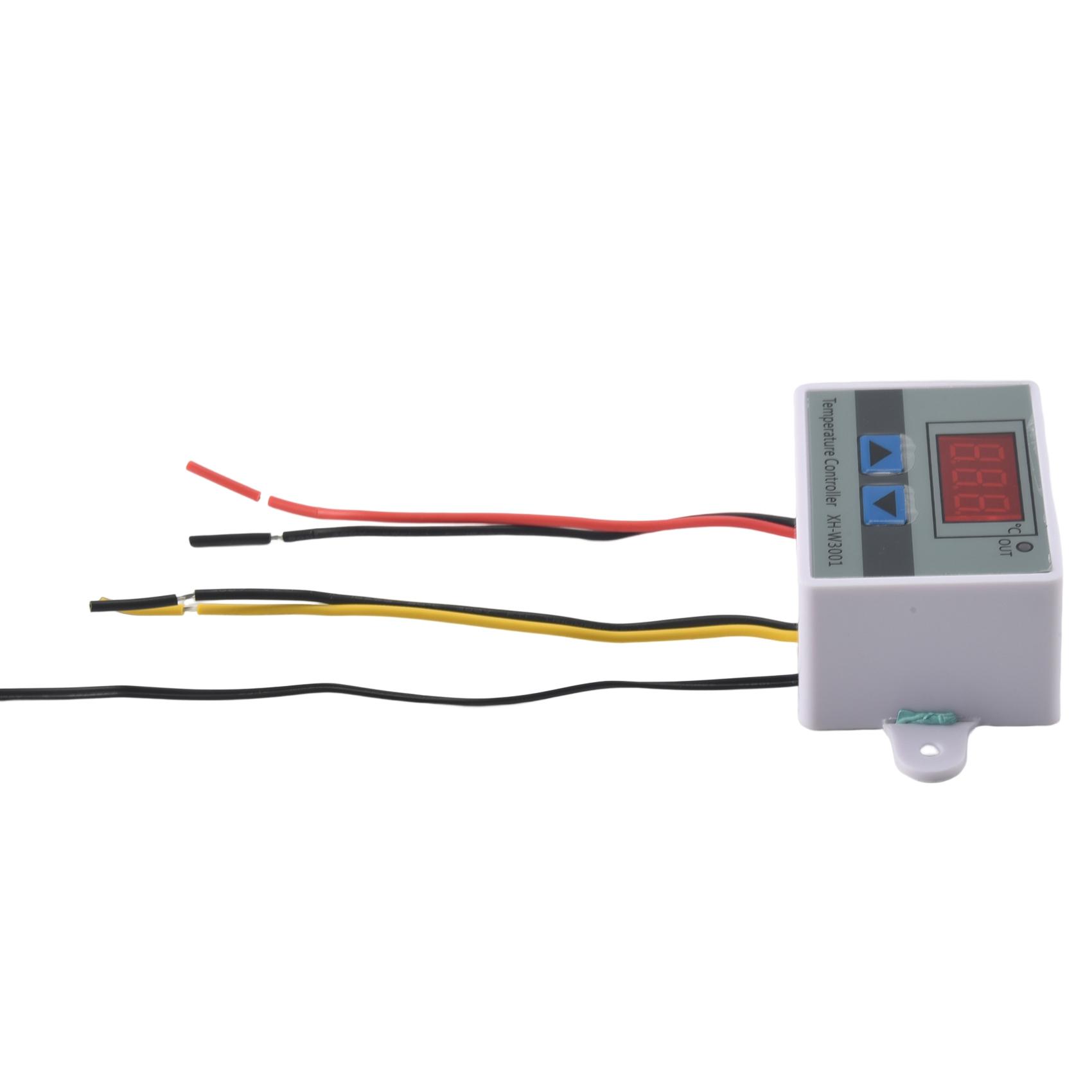 ABWR-10A AC110-220V Digital LED Temperature Controller XH-W3001 For Incubator Cooling Heating Switch Thermostat NTC Sensor
ABWR-10A AC110-220V Digital LED Temperature Controller XH-W3001 For Incubator Cooling Heating Switch Thermostat NTC Sensor