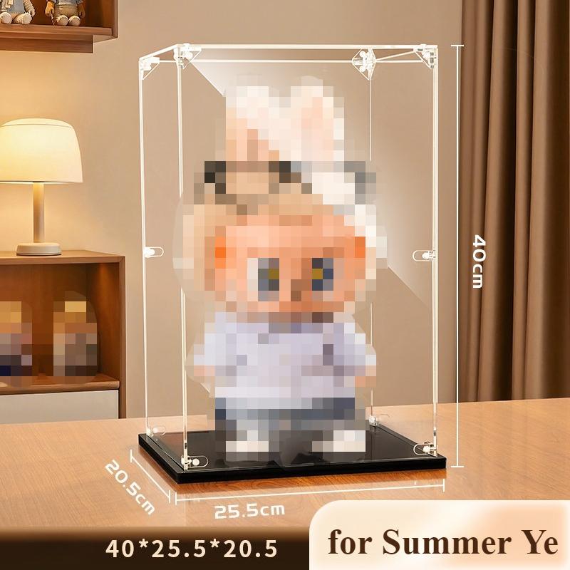 Eary Transparent Display Box for Labubu Acrylic Storage Cabinet Dustproof for Mokoko for Space Molly 400% for Chess King No Doll
Eary Transparent Display Box for Labubu Acrylic Storage Cabinet Dustproof for Mokoko for Space Molly 400% for Chess King No Doll