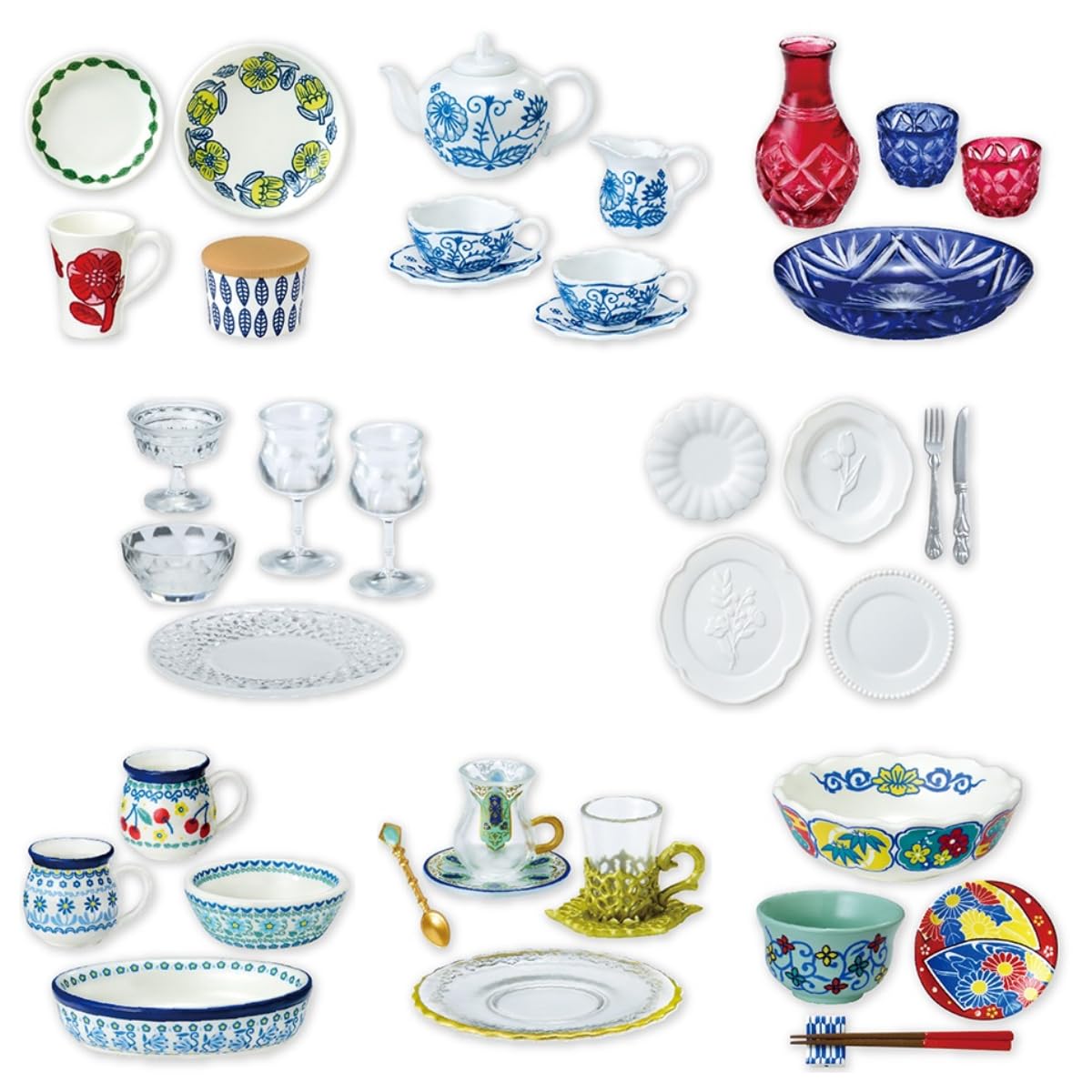 Petit Sample Series Aspirational Tableware Collection BOX 8 8 approximately H90 x W70 x D40mm Re-ment product, types, pieces, білий
Petit Sample Series Aspirational Tableware Collection BOX 8 8 approximately H90 x W70 x D40mm Re-ment product, types, pieces, білий