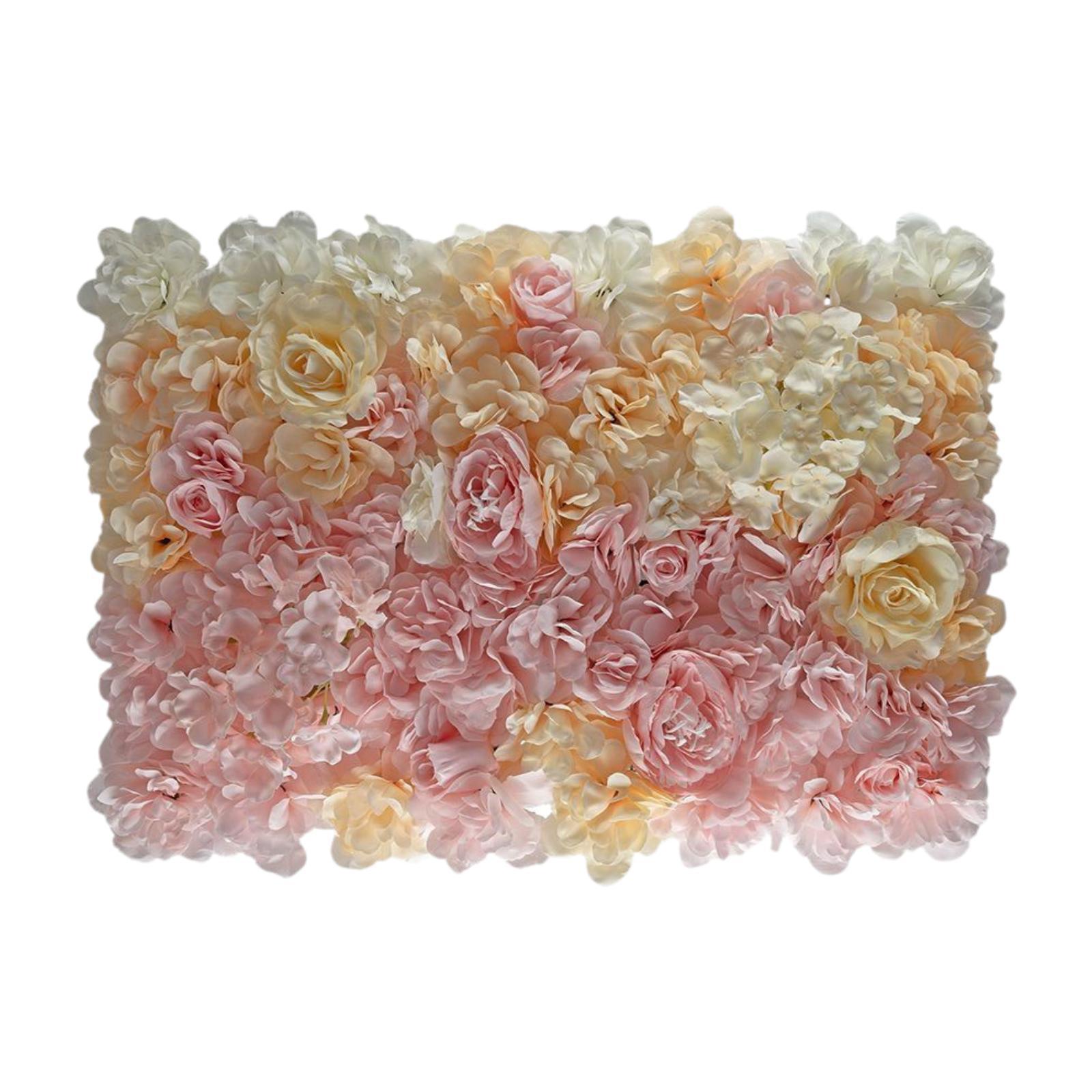 Wedding Artificial Flower Wall Panel Romantic Decorative Realistic 23.6x15.7inch for Event Celebration Lightweight Versatile
Wedding Artificial Flower Wall Panel Romantic Decorative Realistic 23.6x15.7inch for Event Celebration Lightweight Versatile
