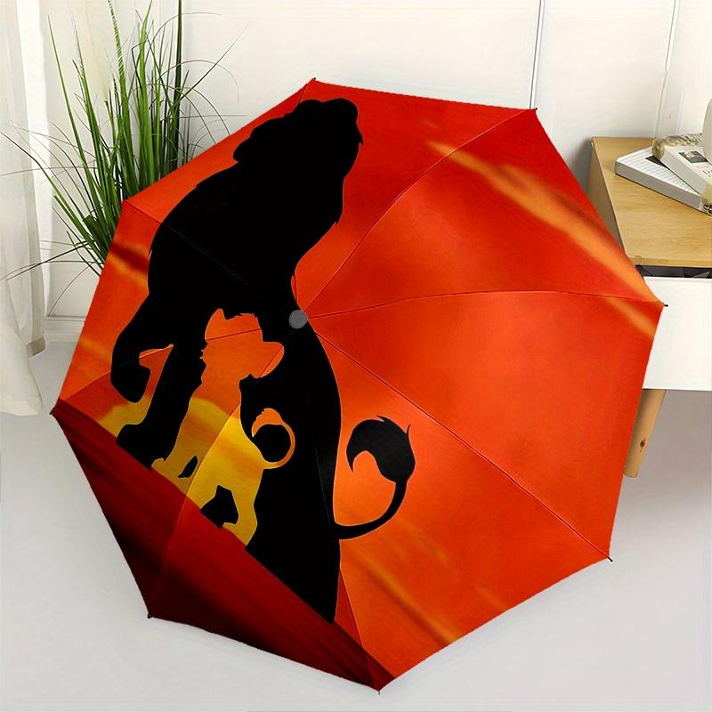 Lion King,Sunset Automatic Opening and Closing Umbrella 8 Ribs Windproof Portable Folding Umbrella with Plastic Handle, Suitable for Casua
Lion King,Sunset Automatic Opening and Closing Umbrella 8 Ribs Windproof Portable Folding Umbrella with Plastic Handle, Suitable for Casua