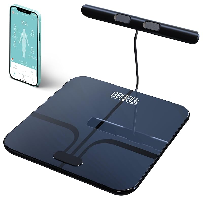 AD-VISION weight/body composition monitor Bluetooth connection High precision 8 electrode measurement smart scale BMI/body fat percentage/muscle
AD-VISION weight/body composition monitor Bluetooth connection High precision 8 electrode measurement smart scale BMI/body fat percentage/muscle