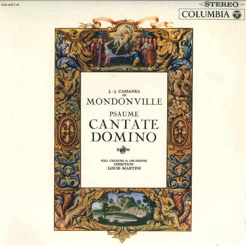 LP Record LOUIS MARTINI, FRENCH YOUTH CHOIR - Mondonville Sing to the Lord OS457R COLUMBIA Japan Classical Used
LP Record LOUIS MARTINI, FRENCH YOUTH CHOIR - Mondonville Sing to the Lord OS457R COLUMBIA Japan Classical Used