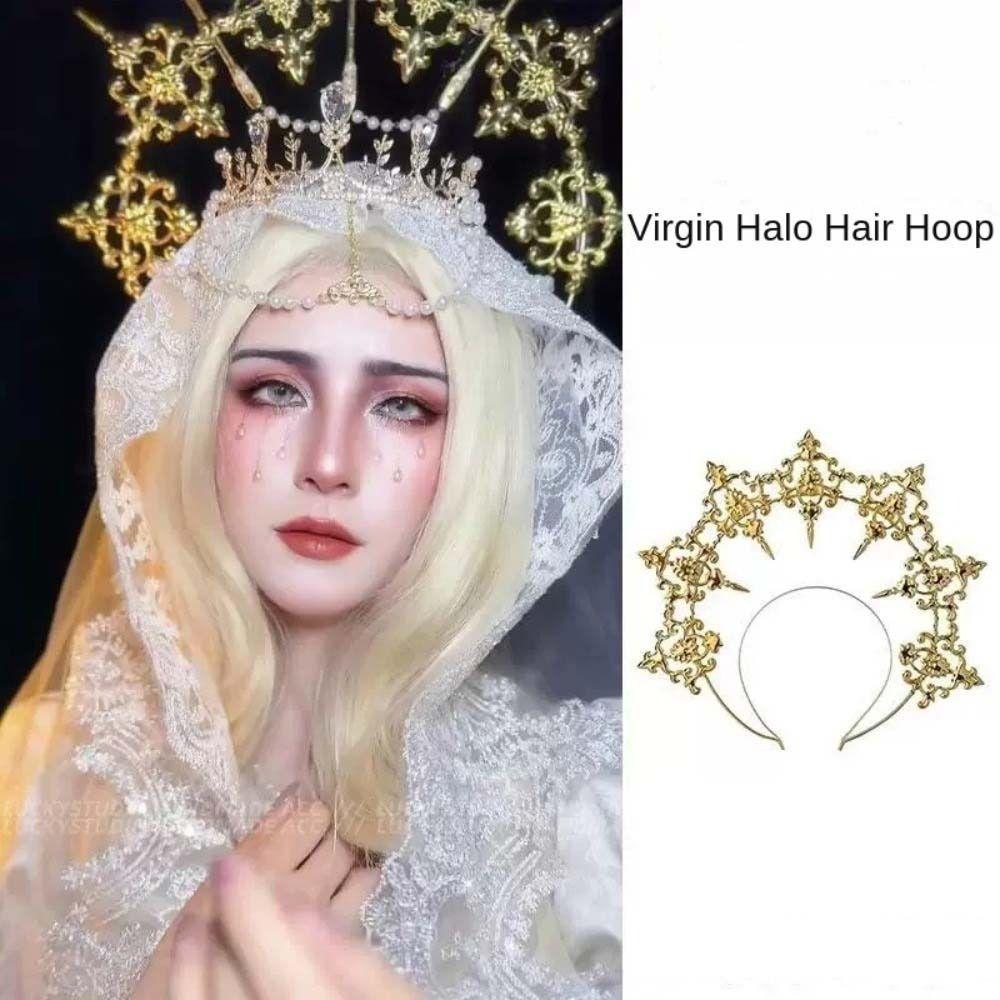 Luxury Goddess Halo Headwear Elegant Princess Tiara Temperament Rhinestone Crown Bridal Style 2
Luxury Goddess Halo Headwear Elegant Princess Tiara Temperament Rhinestone Crown Bridal Style 2