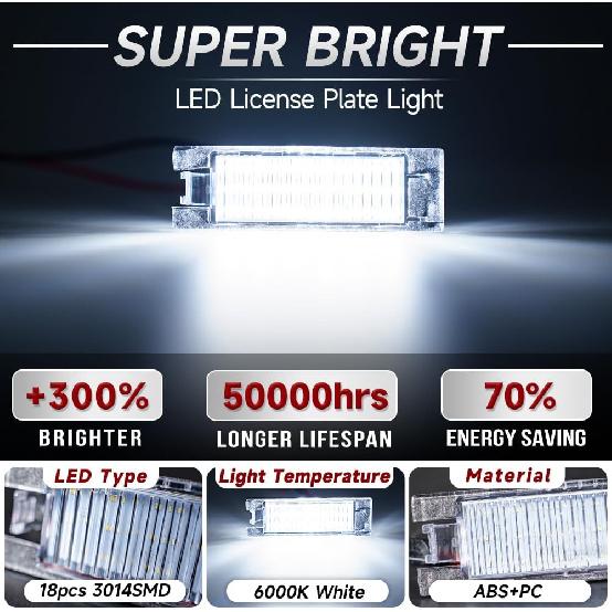 nsautolighting LED License Plate Light Assemblies for 2015 2016 2017 2018 2019 2020 2021 Jee p Renegade Rear Tag License Number Plate Lamp OEM Error
nsautolighting LED License Plate Light Assemblies for 2015 2016 2017 2018 2019 2020 2021 Jee p Renegade Rear Tag License Number Plate Lamp OEM Error