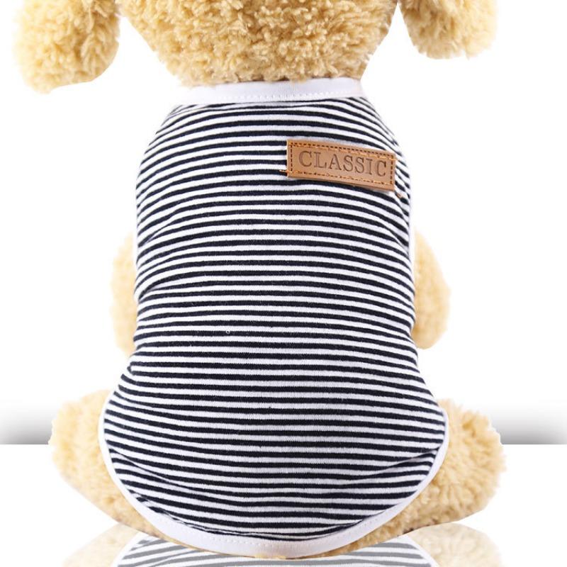 Spring and Summer Dog and Cat Pet Clothes, Cotton Striped Vests, Small and Medium-sized Dog Supplies, Cat Clothing, Pet Clothes XS чёрный
Spring and Summer Dog and Cat Pet Clothes, Cotton Striped Vests, Small and Medium-sized Dog Supplies, Cat Clothing, Pet Clothes XS чёрный