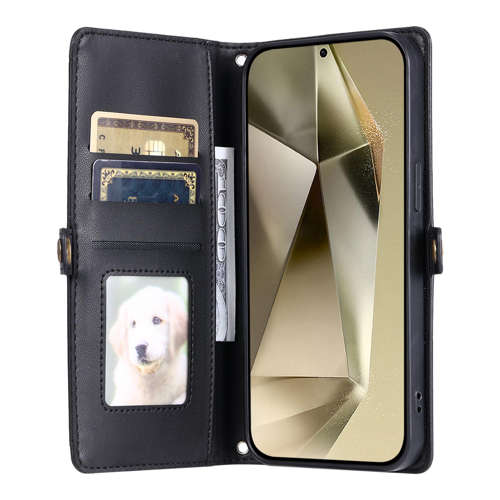 For Samsung Galaxy A36 5G Leather Case Wallet Stand Phone Cover with Straps Blackish Green
For Samsung Galaxy A36 5G Leather Case Wallet Stand Phone Cover with Straps Blackish Green
