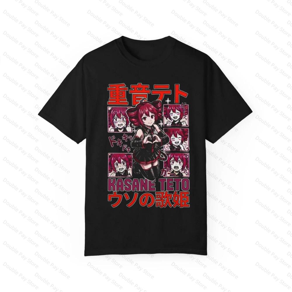 Teto Heart Black Unisexs Tshirt Cute Anime Graphic Tee Comfort Colors GarUnisextdyed Shirt for Anime Fans Women Casual Streetwear S
Teto Heart Black Unisexs Tshirt Cute Anime Graphic Tee Comfort Colors GarUnisextdyed Shirt for Anime Fans Women Casual Streetwear S