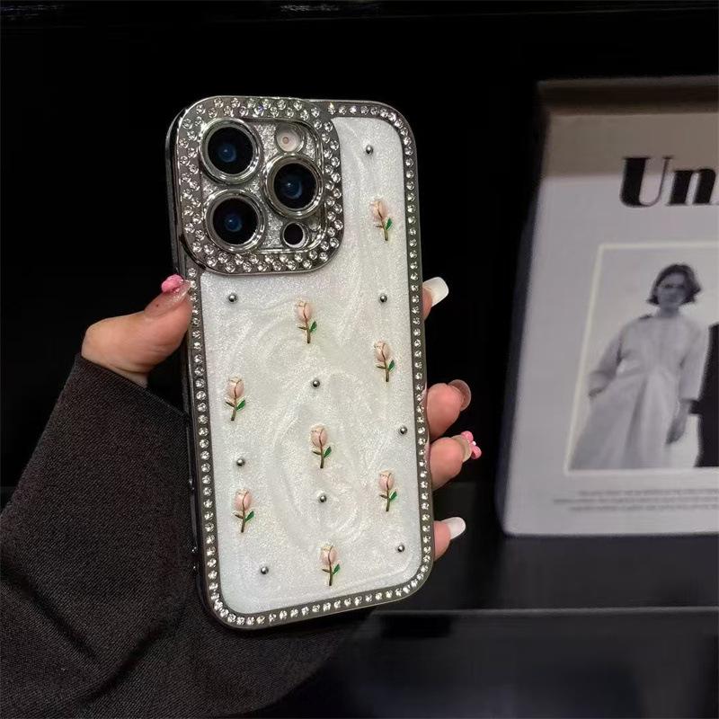 Luxury Rhinestone iPhone Case: Compatible with 14pro, 15pro, 16pro, 17pro 14 Pro 6.1-inch серебряный
Luxury Rhinestone iPhone Case: Compatible with 14pro, 15pro, 16pro, 17pro 14 Pro 6.1-inch серебряный