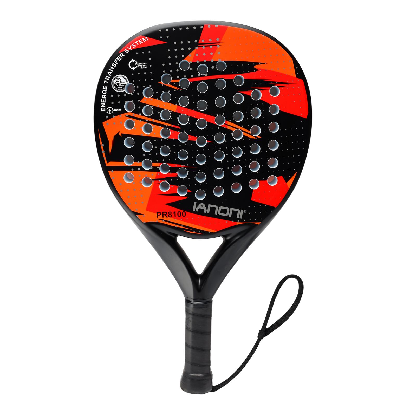 IANONI Padel Racket Carbon Fiber Surface with EVA Memory Flex Foam Core Padel Tennis Racquets Lightweight
IANONI Padel Racket Carbon Fiber Surface with EVA Memory Flex Foam Core Padel Tennis Racquets Lightweight