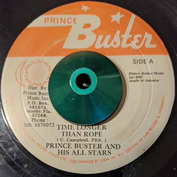 7inch Record PRINCE BUSTER HIS ALL STARS Time Longer Than Rope Belive Kill NONE Prince Buster Jamaica Reggae Ska Dub Used
7inch Record PRINCE BUSTER HIS ALL STARS Time Longer Than Rope Belive Kill NONE Prince Buster Jamaica Reggae Ska Dub Used