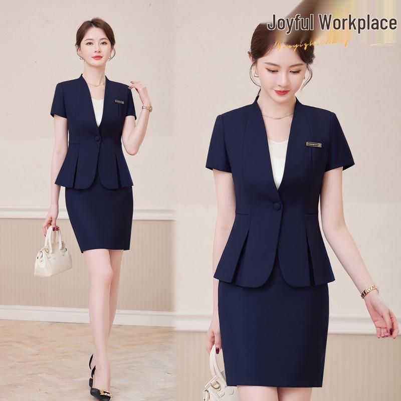 Women s Summer Professional Suit: Elegant, Lightweight Workwear for Hotel and Jewelry Store Managers XXXL
Women s Summer Professional Suit: Elegant, Lightweight Workwear for Hotel and Jewelry Store Managers XXXL