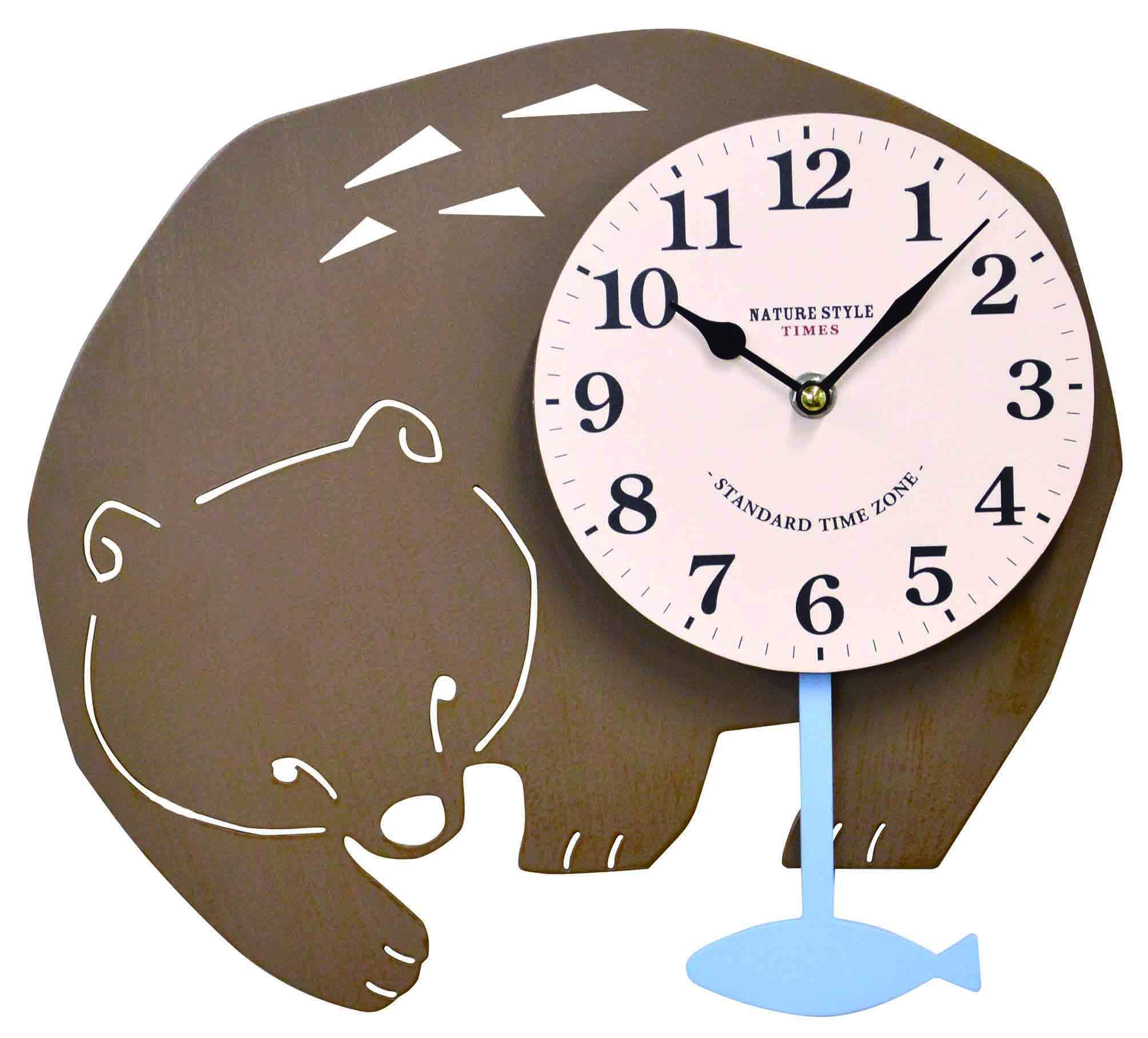 KI Japan Kuna Pendulum Clock Bear W30 x D3 x H28cm 165071
KI Japan Kuna Pendulum Clock Bear W30 x D3 x H28cm 165071