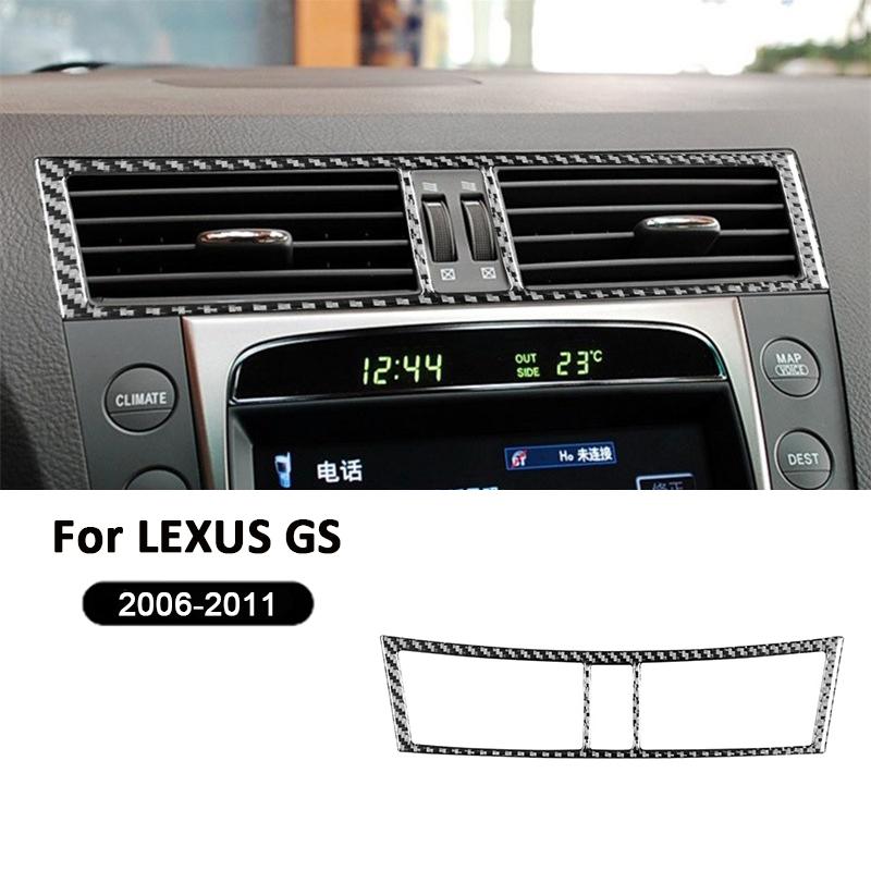 Для LEXUS GS 2006-2011 Декоративна наклейка-рамка на вентиляційний отвір центральної консолі автомобіля з вуглецевого волокна Автомобільні аксесуари для інтер єру чорний
Для LEXUS GS 2006-2011 Декоративна наклейка-рамка на вентиляційний отвір центральної консолі автомобіля з вуглецевого волокна Автомобільні аксесуари для інтер єру чорний