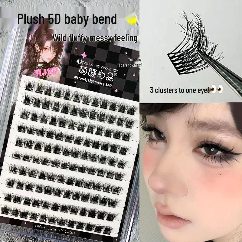Накладные ресницы Mengjie 5D Fluffy Baby Curl - Густые, Сегментированные, в стиле комиксов
Накладные ресницы Mengjie 5D Fluffy Baby Curl - Густые, Сегментированные, в стиле комиксов