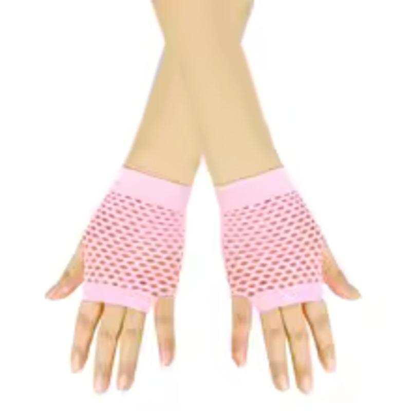 1Pair Short Fishnet Net Gloves Fingerless Web Design Rock Inspired Night Club Party Arm Warmers Appealing Gloves Vogue рожевий
1Pair Short Fishnet Net Gloves Fingerless Web Design Rock Inspired Night Club Party Arm Warmers Appealing Gloves Vogue рожевий