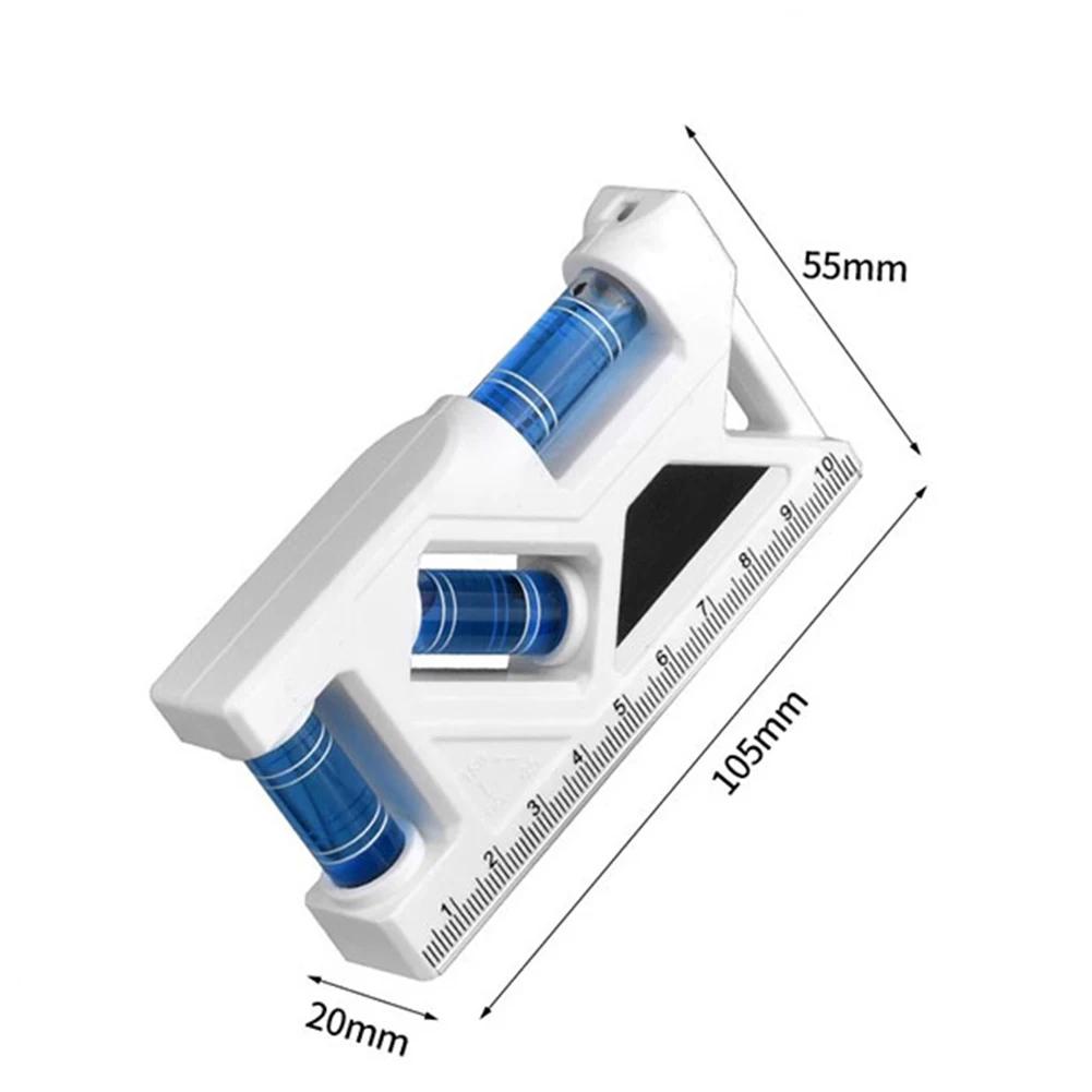 Portable Magnetic Pocket Level Gauge Mini Protractor With Metric Ruler Measure 3 In 1 Precise Measurement: Vertical/horizontal/4
Portable Magnetic Pocket Level Gauge Mini Protractor With Metric Ruler Measure 3 In 1 Precise Measurement: Vertical/horizontal/4