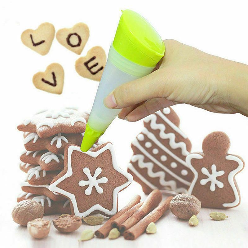 Силиконовая ручка для письма на еде Инструменты для украшения шоколада Формы для торта Чашки для крема Глазурь для печенья Кондитерские насадки Кухонные принадлежности
Силиконовая ручка для письма на еде Инструменты для украшения шоколада Формы для торта Чашки для крема Глазурь для печенья Кондитерские насадки Кухонные принадлежности