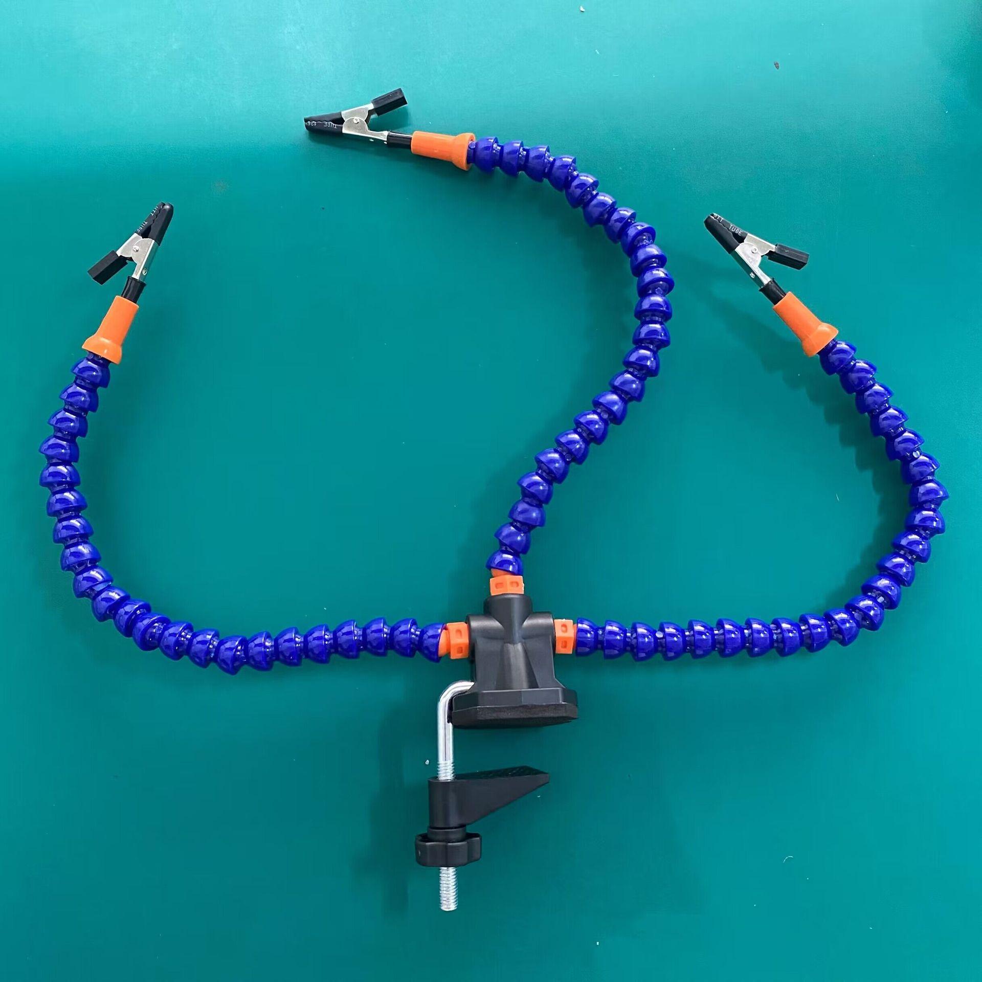 Universal Desk Clamp Soldering Station with Three-Jaw Fixture for PCB Repair
Universal Desk Clamp Soldering Station with Three-Jaw Fixture for PCB Repair