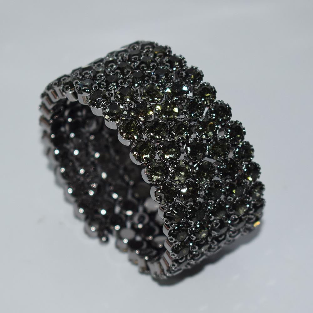 Новый свадебный браслет на руку из страз AB, сценическое хрустальное украшение
Новый свадебный браслет на руку из страз AB, сценическое хрустальное украшение