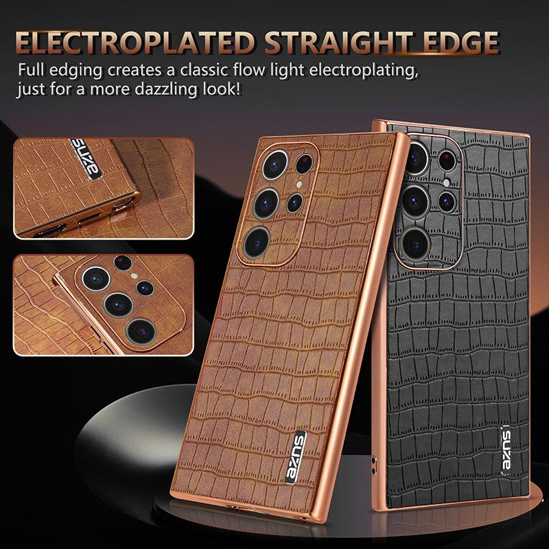 Crocodile Pattern PU Leather Case for Samsung Galaxy S25 edge S24 S23 S22 Plus Ultra Full Camera Protect Plate Frame Soft Cover for Galaxy S24 зелёный
Crocodile Pattern PU Leather Case for Samsung Galaxy S25 edge S24 S23 S22 Plus Ultra Full Camera Protect Plate Frame Soft Cover for Galaxy S24 зелёный