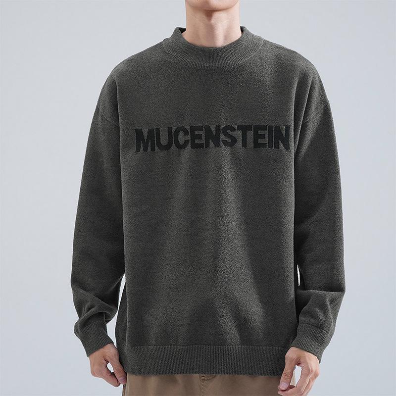 Men s Japanese Retro Round Neck Knit Sweater: Autumn/Winter Trendy Loose Casual Pullover Knitwear M сірий колір
Men s Japanese Retro Round Neck Knit Sweater: Autumn/Winter Trendy Loose Casual Pullover Knitwear M сірий колір