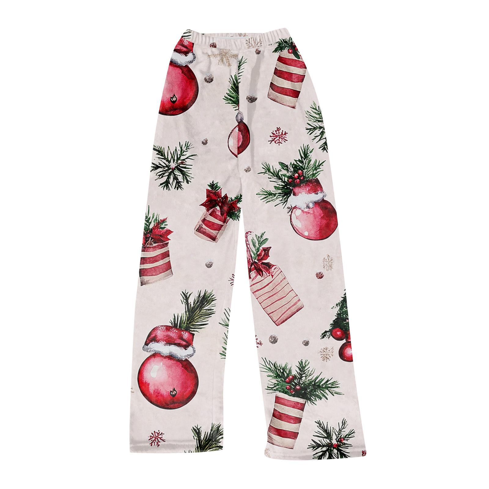 Женские модные повседневные брюки с рождественским принтом, плюшевые домашние спальные брюки XS светло-розовый
Женские модные повседневные брюки с рождественским принтом, плюшевые домашние спальные брюки XS светло-розовый