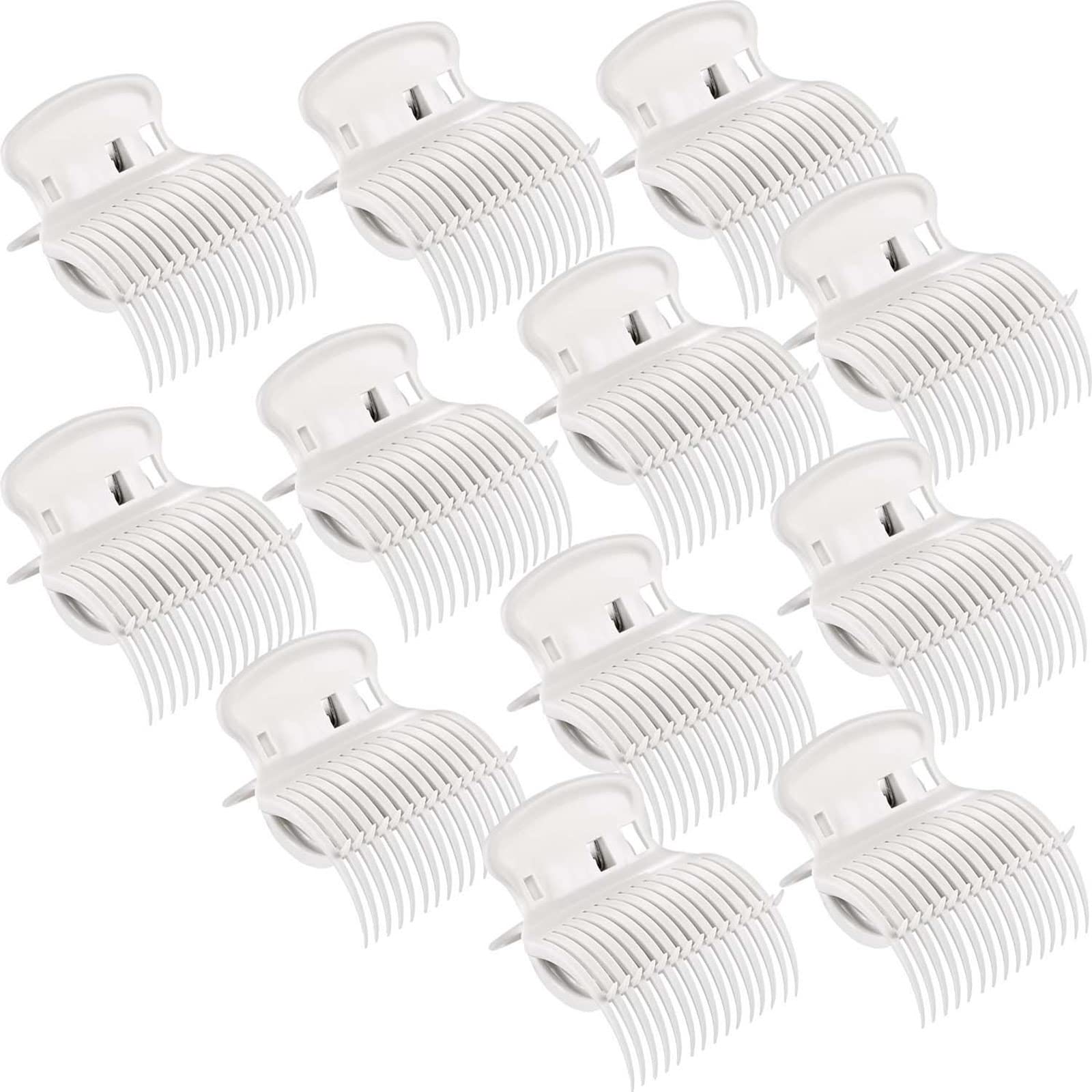 12Pcs Professional Hair Rollers Hot Roller Clips Hair Curler Claw Clips Replacement for Women Girls Hair Section Styling
12Pcs Professional Hair Rollers Hot Roller Clips Hair Curler Claw Clips Replacement for Women Girls Hair Section Styling
