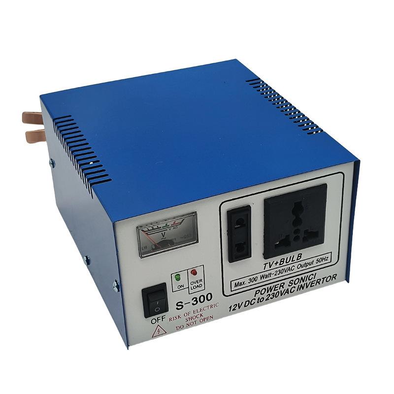 Високопотужний побутовий інвертор-перетворювач 12 В на 220 В з одним вимірювачем.
Високопотужний побутовий інвертор-перетворювач 12 В на 220 В з одним вимірювачем.