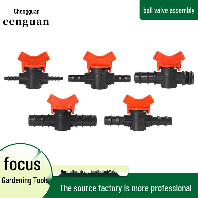 Horticultural Barbed Ball Valve: All-in-One Irrigation Control & Garden Watering Regulator 4/7mm Ball Valve
Horticultural Barbed Ball Valve: All-in-One Irrigation Control & Garden Watering Regulator 4/7mm Ball Valve