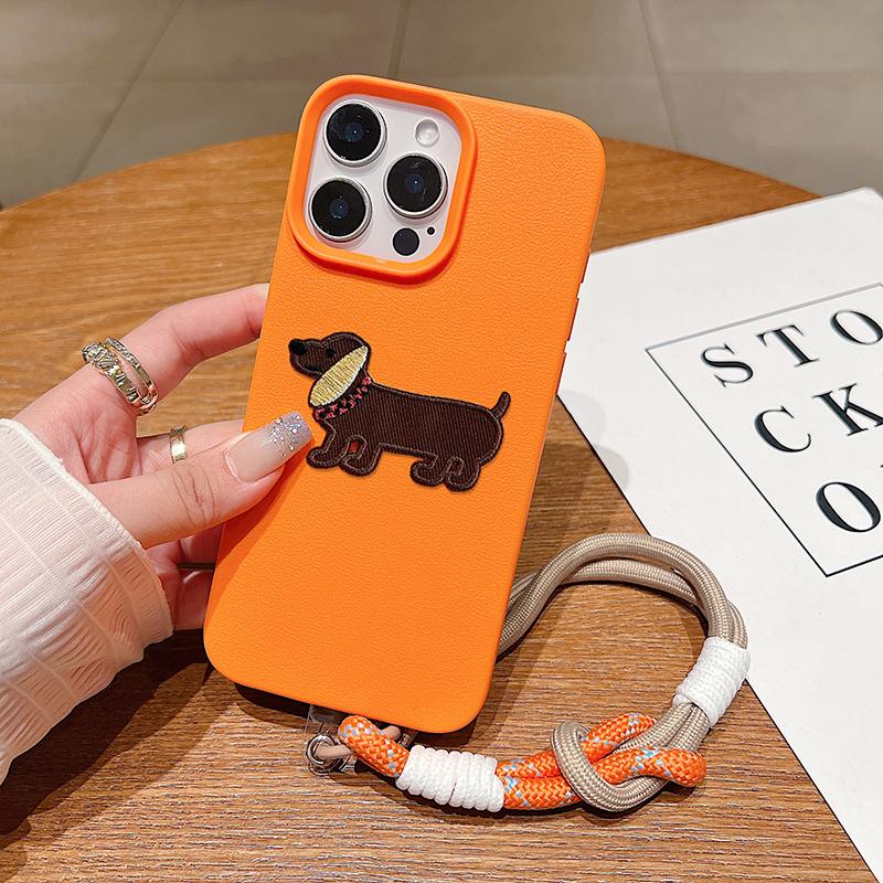 Korean Cute 3D Cartoon Embroidery Dog Lanyard Rope Case For iPhone 16 15 14 13 12 11 Pro Max Plus X XS XR Litchi Leather Cover For iPhone 15 Pro
Korean Cute 3D Cartoon Embroidery Dog Lanyard Rope Case For iPhone 16 15 14 13 12 11 Pro Max Plus X XS XR Litchi Leather Cover For iPhone 15 Pro