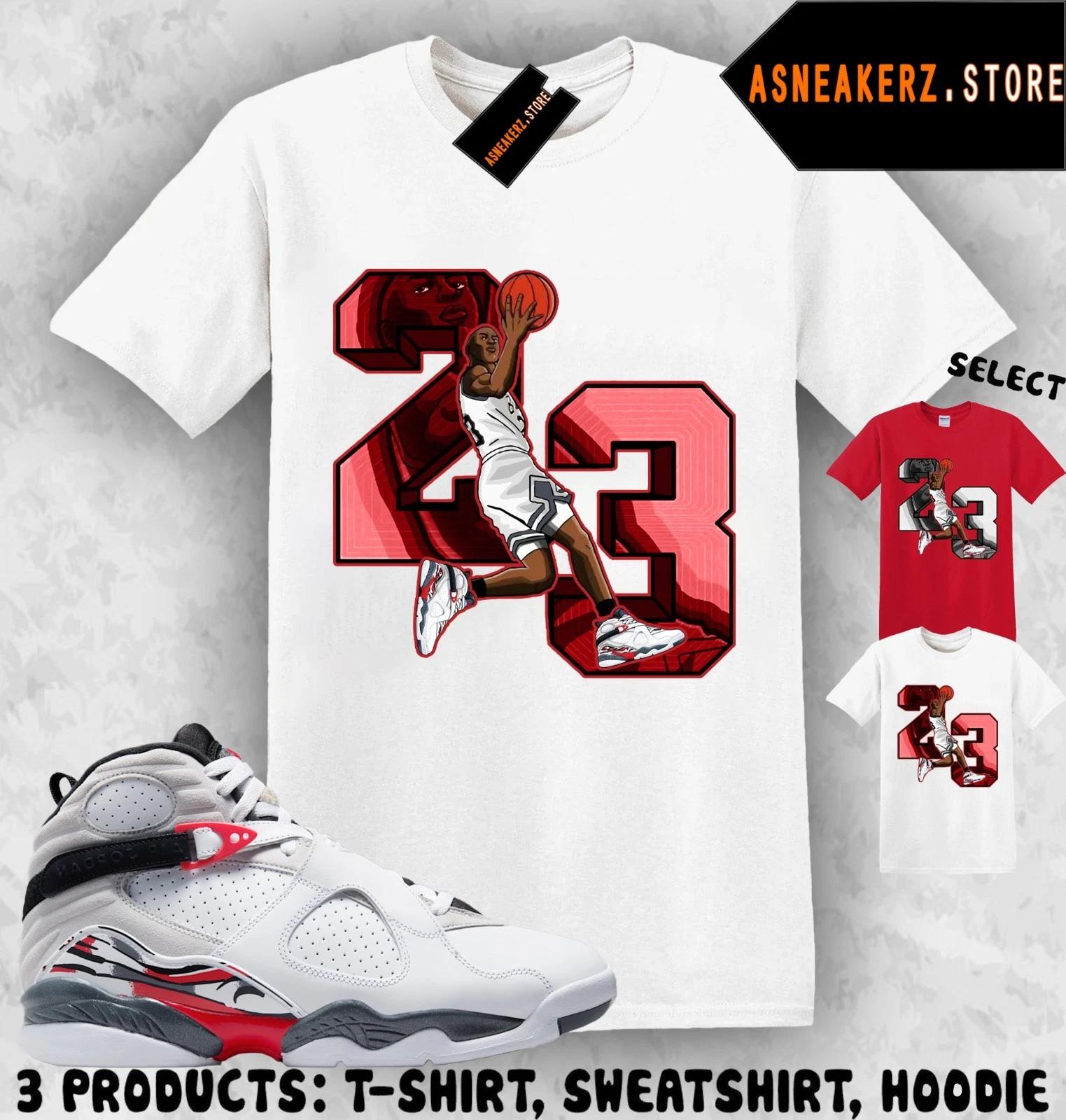 Shirt To Match AJ 8 Bugs Bunny 2025 Sneaker Matching Tee MJ Number 23 T-Shirt L
Shirt To Match AJ 8 Bugs Bunny 2025 Sneaker Matching Tee MJ Number 23 T-Shirt L