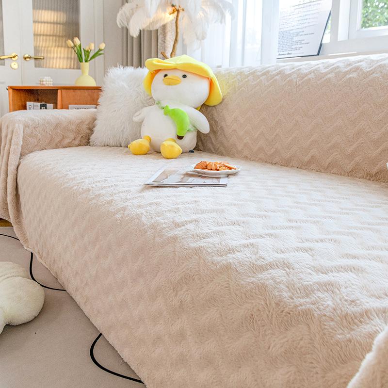 Thickened Fleece Sofa Cushion Four Seasons Universal Light Luxury Sofa Towel Imperial Concubine Universal Sofa Cover All-Inclusive High Sense 180*130cm
Thickened Fleece Sofa Cushion Four Seasons Universal Light Luxury Sofa Towel Imperial Concubine Universal Sofa Cover All-Inclusive High Sense 180*130cm