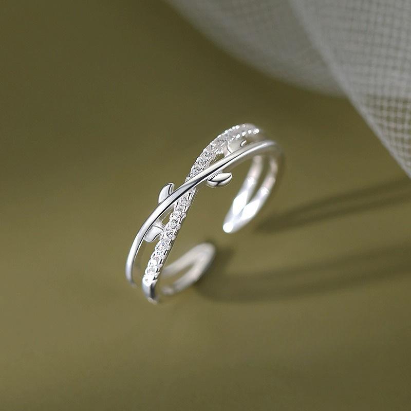 Кольцо Branchitin Двухслойное кольцо Женское Дизайн ниши Мори Открытое кольцо на указательный палец Легкое роскошное универсальное кольцо
Кольцо Branchitin Двухслойное кольцо Женское Дизайн ниши Мори Открытое кольцо на указательный палец Легкое роскошное универсальное кольцо