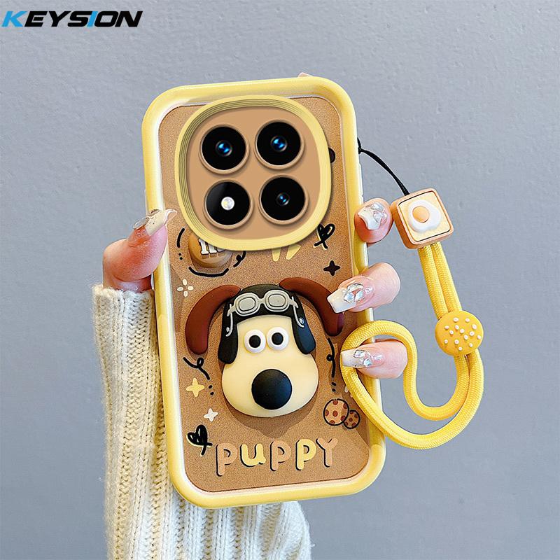 Противоударный чехол KEYSION для Xiaomi POCO X7 с ремешком, мягкий силиконовый чехол-накладка с милой 3D-мультяшной куклой для телефона POCO X7 5G for POCO X7
Противоударный чехол KEYSION для Xiaomi POCO X7 с ремешком, мягкий силиконовый чехол-накладка с милой 3D-мультяшной куклой для телефона POCO X7 5G for POCO X7