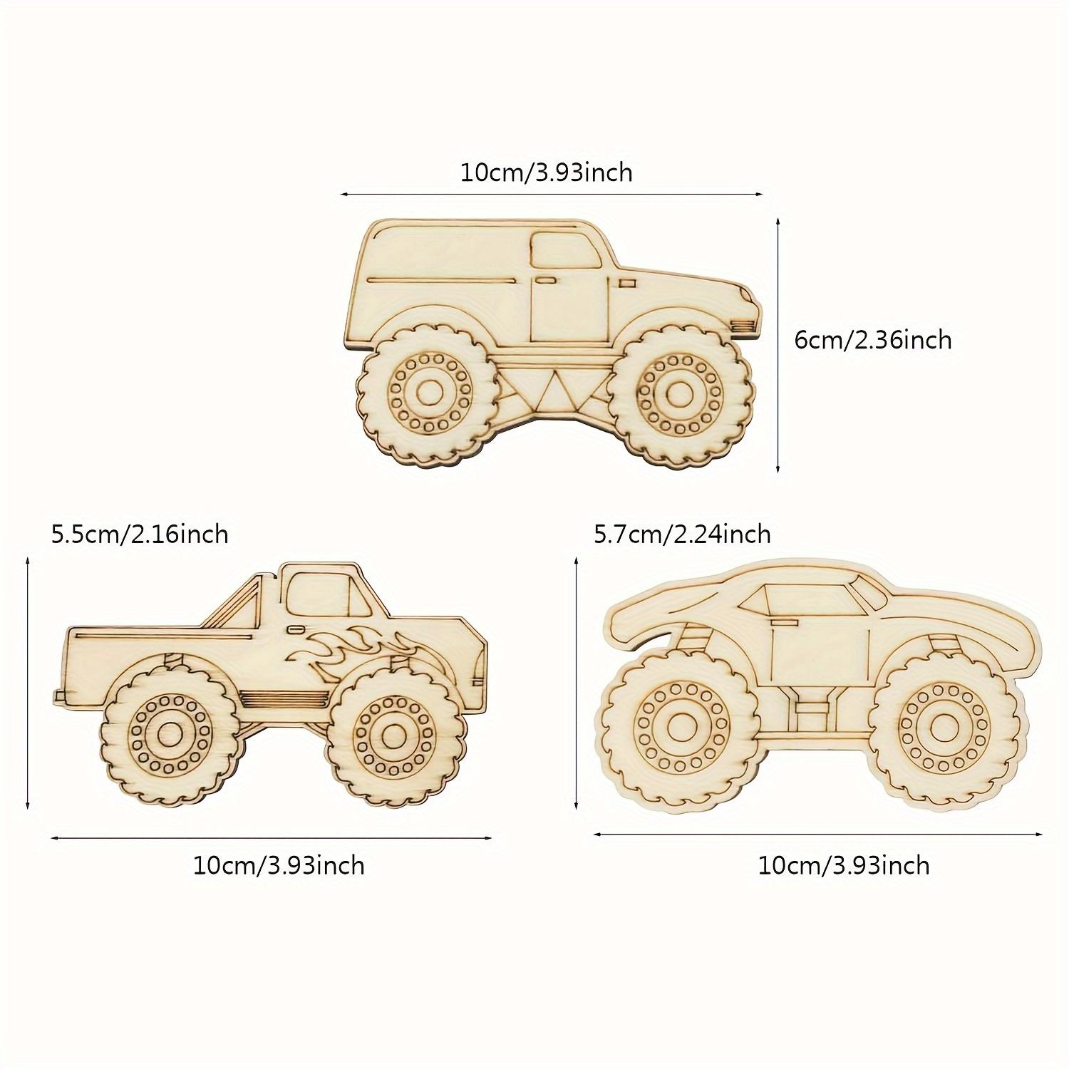 21 шт. Набор для самостоятельного изготовления деревянных грузовиков-монстров - незаконченные вырезы для покраски, сувениров на вечеринку и домашнего декора 21pcs
21 шт. Набор для самостоятельного изготовления деревянных грузовиков-монстров - незаконченные вырезы для покраски, сувениров на вечеринку и домашнего декора 21pcs