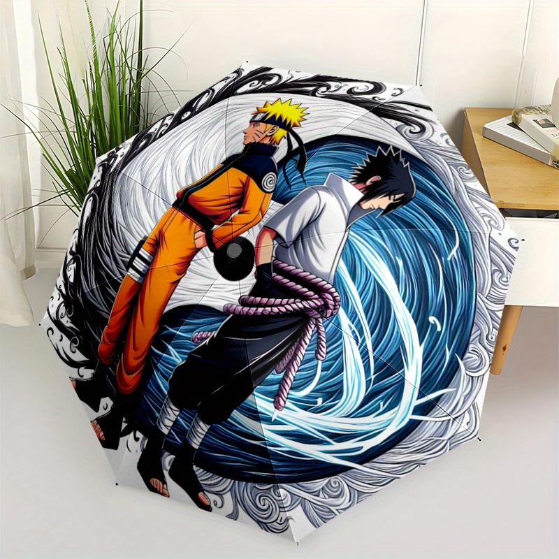 1pc Naruto vs Sasuke: Automatic Opening Folding Umbrella - Portable 3-Fold Design, 8-Rib Outdoor Umbrella, Festival Gift for Fans, Travelers & Da
1pc Naruto vs Sasuke: Automatic Opening Folding Umbrella - Portable 3-Fold Design, 8-Rib Outdoor Umbrella, Festival Gift for Fans, Travelers & Da