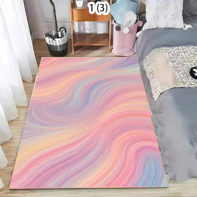 Dreamy Gradient Color Area Rug Pink Ombre Wave Pattern Soft Plush Carpet for Bedroom Living Room Cozy Floor Mat Home Decor Gift 40x60cm
Dreamy Gradient Color Area Rug Pink Ombre Wave Pattern Soft Plush Carpet for Bedroom Living Room Cozy Floor Mat Home Decor Gift 40x60cm