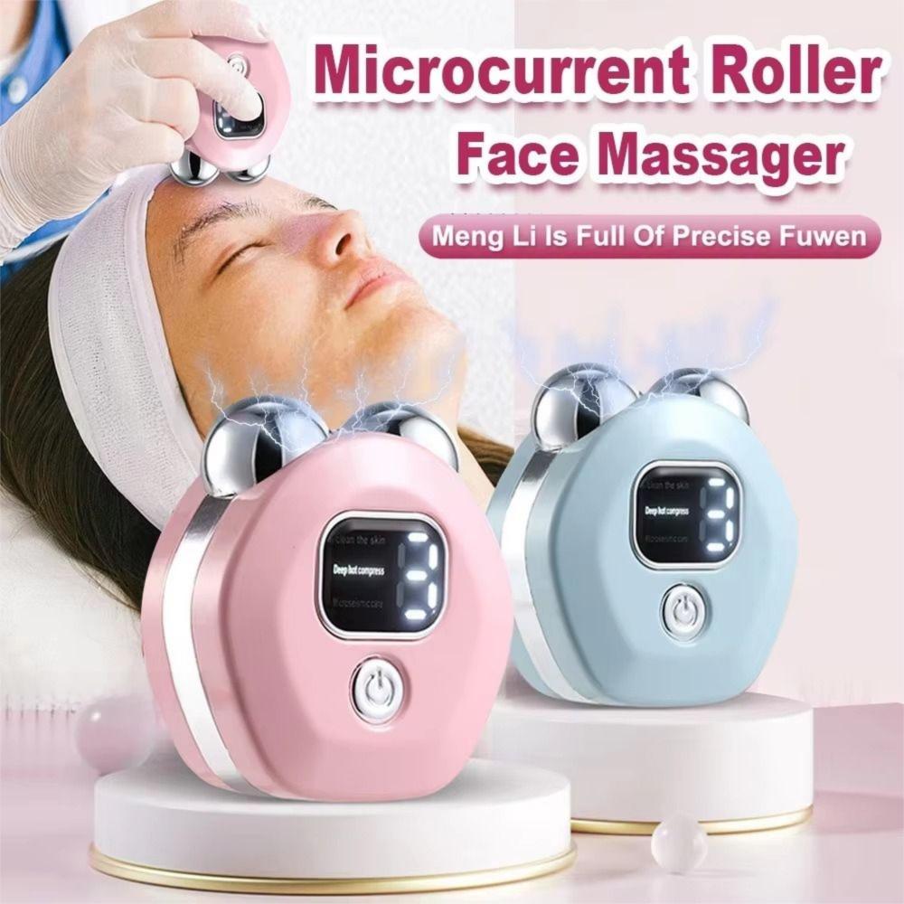 EMS Microcurrent Electric Facial Massager Adjustable Microcurrent Facial Device Travel рожевий
EMS Microcurrent Electric Facial Massager Adjustable Microcurrent Facial Device Travel рожевий