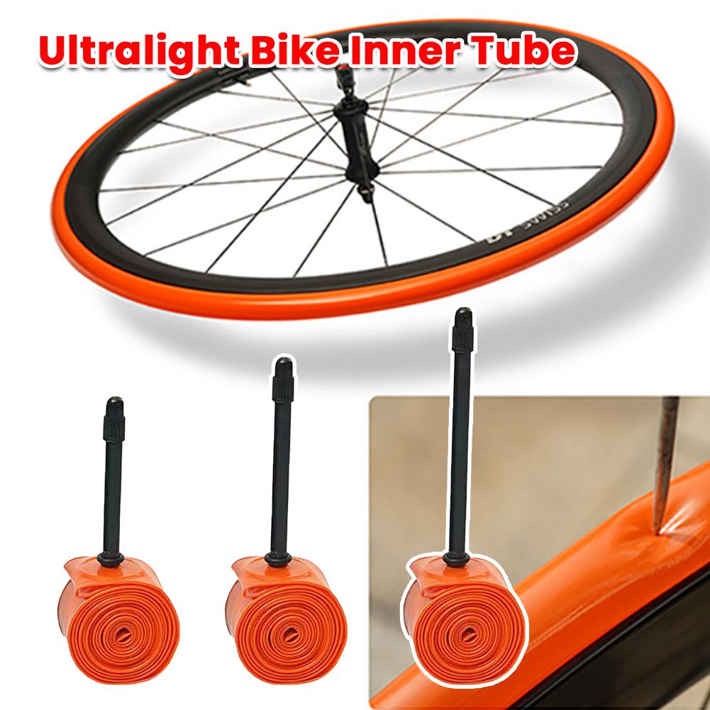 Road Bicycle TPU Tire Mini Portable Road Bike Inner Tube 700C 45/65/85mm Length Valve Lightweight Bicycle Accessories 45mm
Road Bicycle TPU Tire Mini Portable Road Bike Inner Tube 700C 45/65/85mm Length Valve Lightweight Bicycle Accessories 45mm