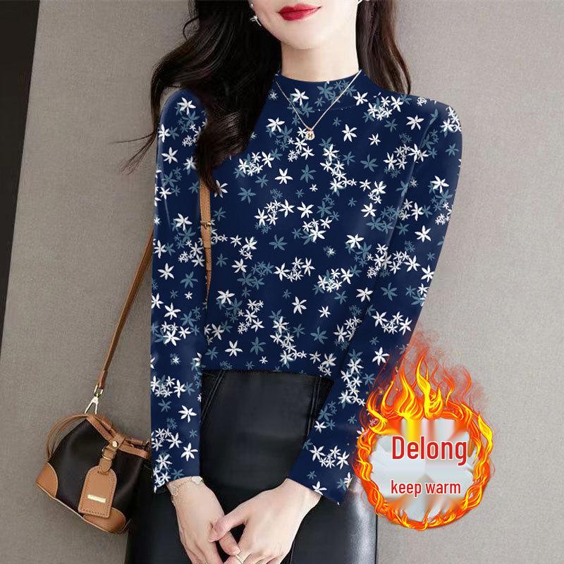 Women s Ribbed Floral Base Layer Top: Half-High Collar, Long Sleeves, Slimming & Versatile for Autumn/Winter 4XL (150-170 lbs)
Women s Ribbed Floral Base Layer Top: Half-High Collar, Long Sleeves, Slimming & Versatile for Autumn/Winter 4XL (150-170 lbs)