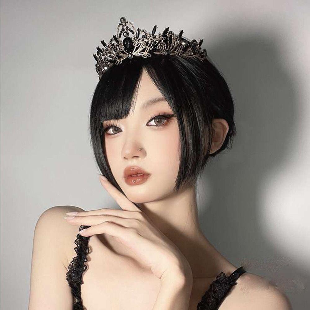Baroque Queen Wedding Rhinestone Tiara Korean Style Headband Women Hair Accessories Bride Crown чёрный
Baroque Queen Wedding Rhinestone Tiara Korean Style Headband Women Hair Accessories Bride Crown чёрный
