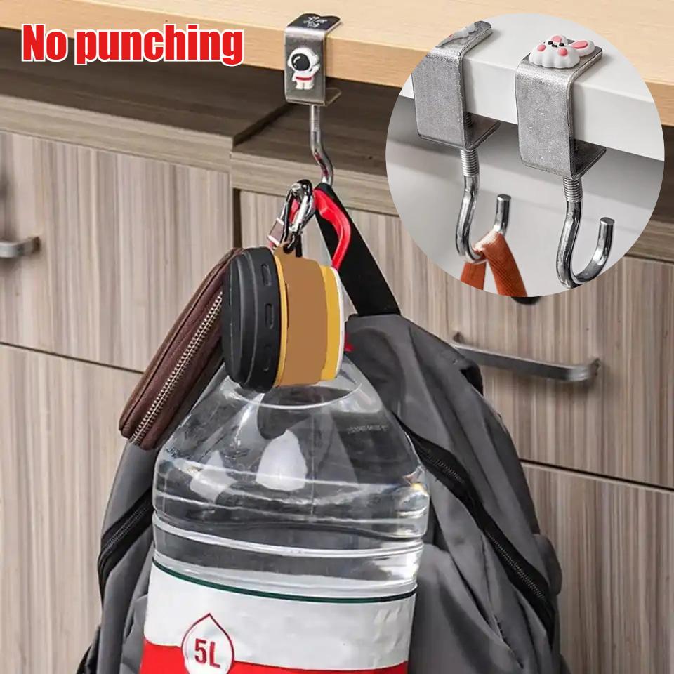 Student Desks Side Hooks Office Hangers Desktop Durable Super Strong Load-bearing Universal Free Punch Hole Adhesive Free Hook
Student Desks Side Hooks Office Hangers Desktop Durable Super Strong Load-bearing Universal Free Punch Hole Adhesive Free Hook