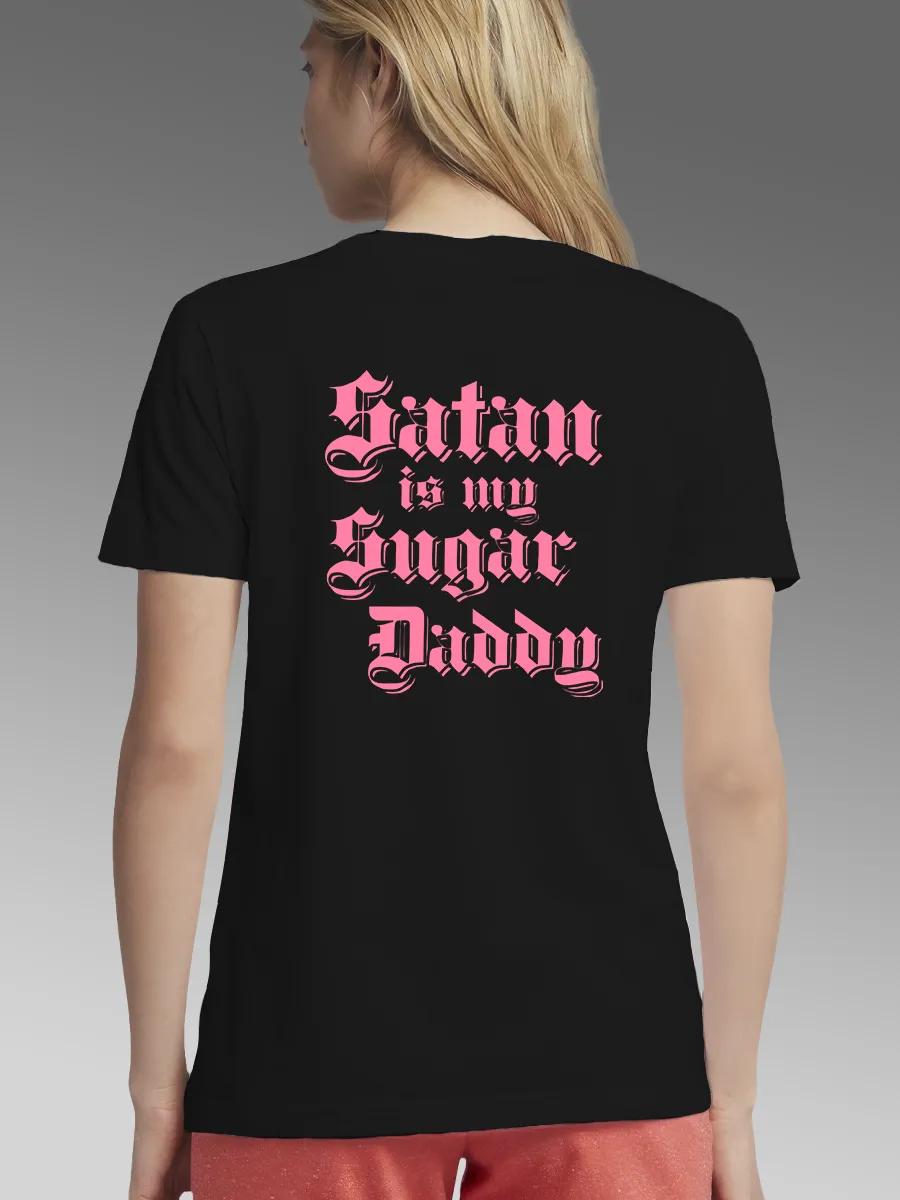 Back print satan is my sugar daddy T-shirt L
Back print satan is my sugar daddy T-shirt L