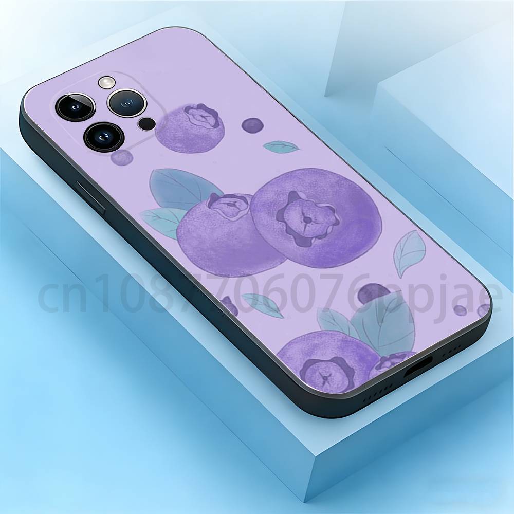 Blueberry series Phone Case For iPhone 17,16,15,14,13,12,11,Pro,Max,Plus,Mini, Anti Fall Black Matte Soft Bumper iPhone16e
Blueberry series Phone Case For iPhone 17,16,15,14,13,12,11,Pro,Max,Plus,Mini, Anti Fall Black Matte Soft Bumper iPhone16e