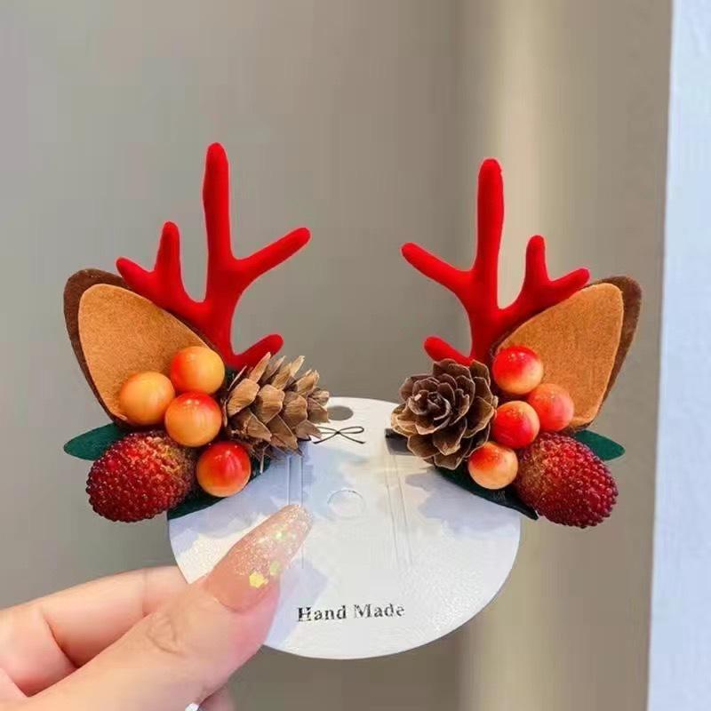 Красная заколка для волос в виде рогов Санта-Клауса - милый рождественский головной убор для детей, идеальный реквизит для фотосессии
Красная заколка для волос в виде рогов Санта-Клауса - милый рождественский головной убор для детей, идеальный реквизит для фотосессии